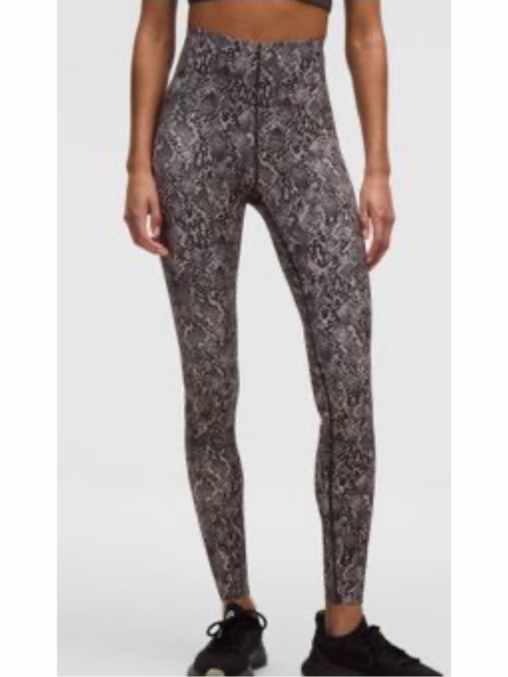 Lululemon Glow Up Super-High-Rise Tight 28" Snake Print